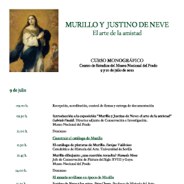 Murillo y Justino de Neve [Recurso electrónico] : el arte de la amistad : curso monográfico / Museo Nacional del Prado.